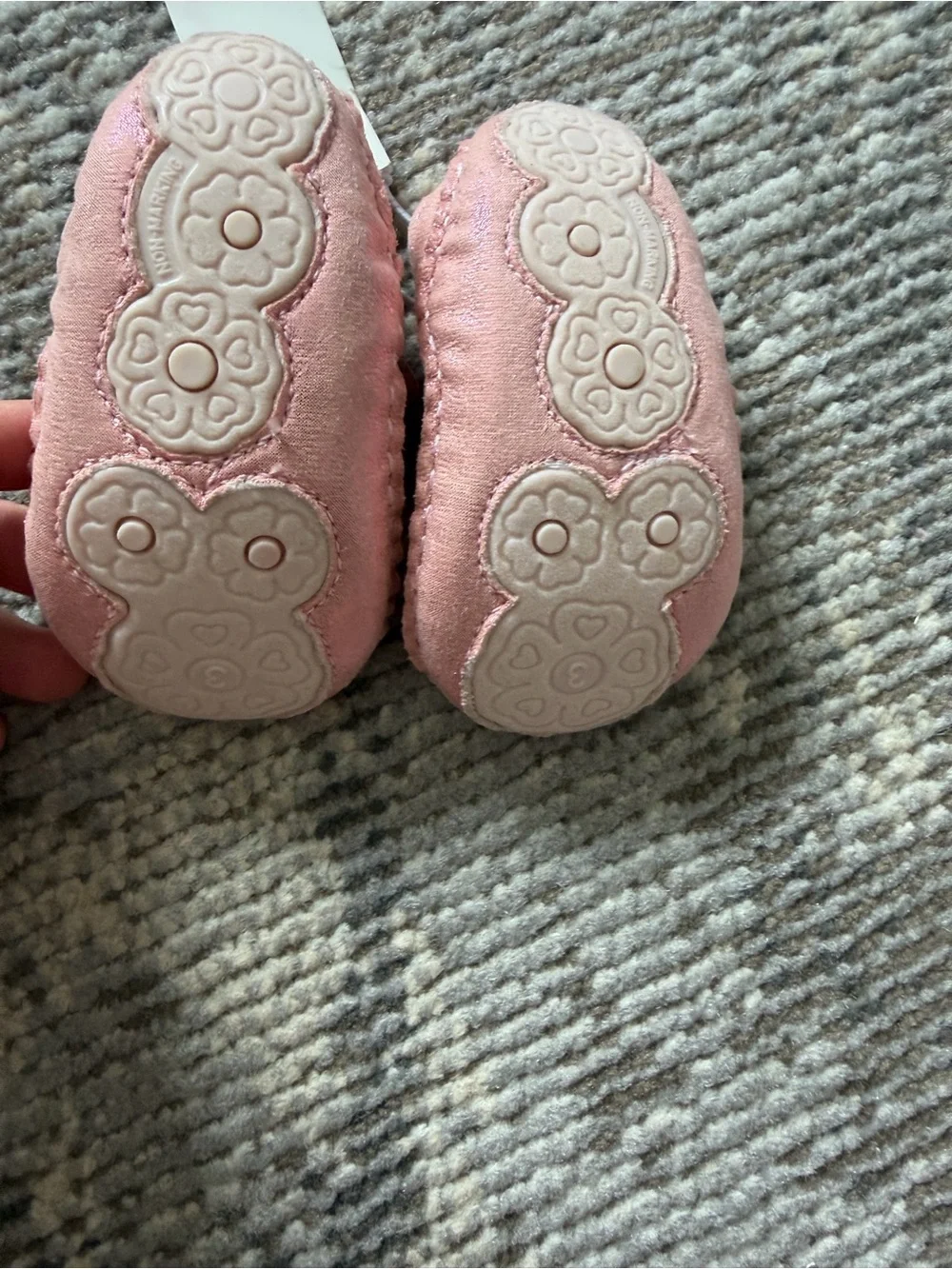 Koala Kids Pink Flower Strap Mary Jane Shoes
